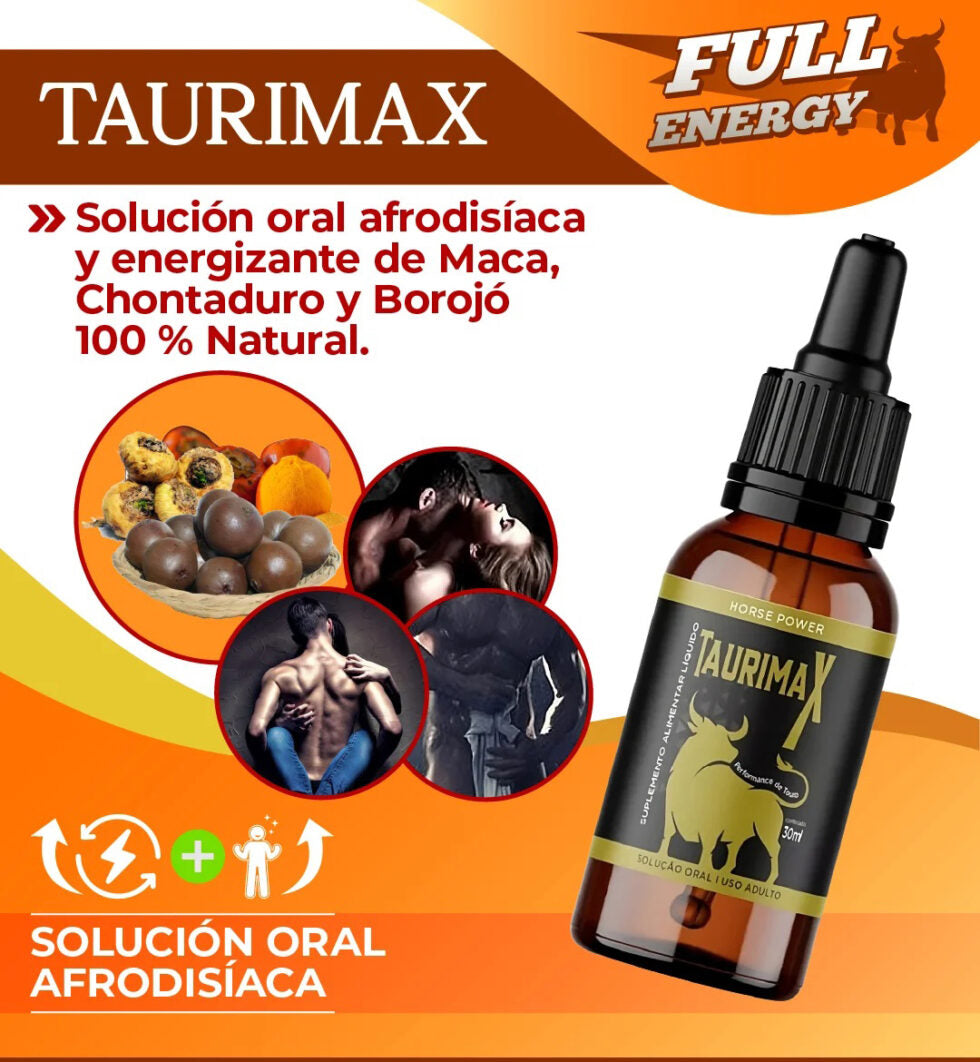 TaurimaX - POTENCIALIZADOR SEXUAL