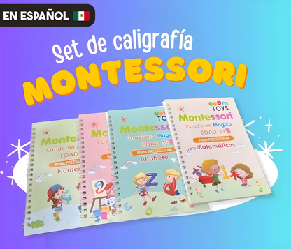 Kit De 4 Libros Magicos de Caligrafia