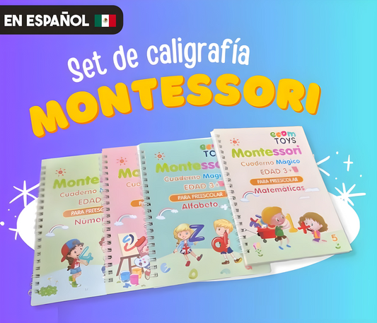 Kit De 4 Libros Magicos de Caligrafia